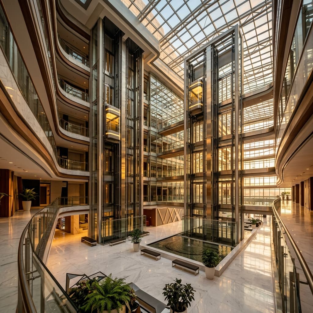 GEVAC Ventures building atrium